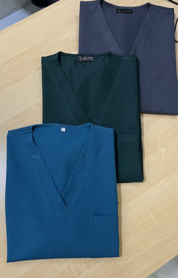 IMG_1089 زي موحد طبي للرجال بأكمام قصيرة